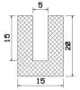 25279/EPDM65 U-Profil